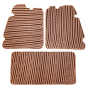SET OF BELMONT CARPETS BROWN